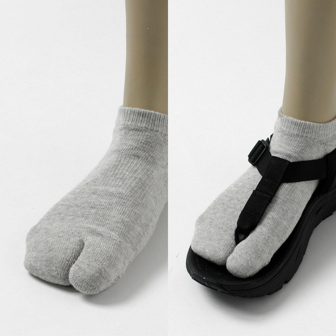 NODAL / Raffy Heather Cotton 3-Pack Ankle Socks