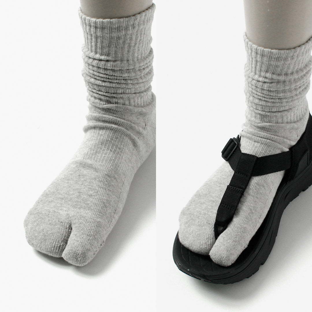 NODAL / Raffy Heather Cotton 3-Pack Crew Socks