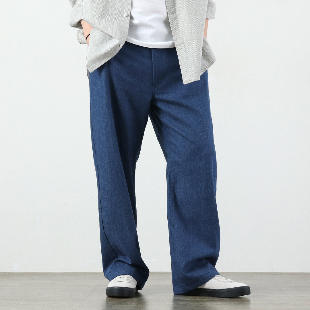 BASISBROEK / Albion 8oz Denim Semi-Wide Easy Pants