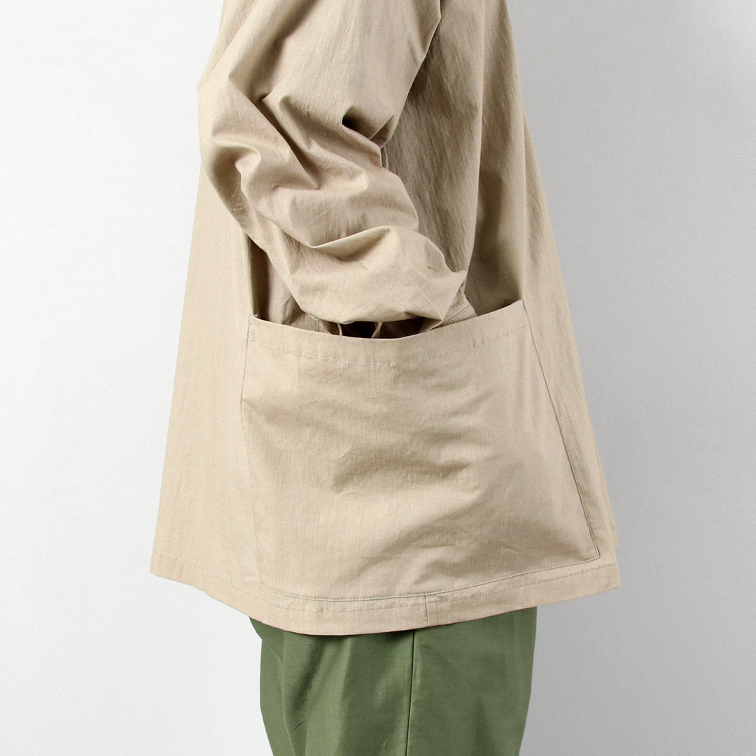 BASISBROEK / Orgen Cotton Linen Shirt Jacket