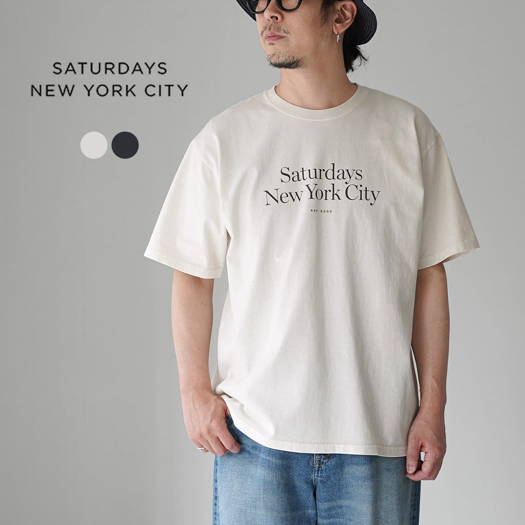 SATURDAYS NYC / Camiseta de manga corta Miller Standard