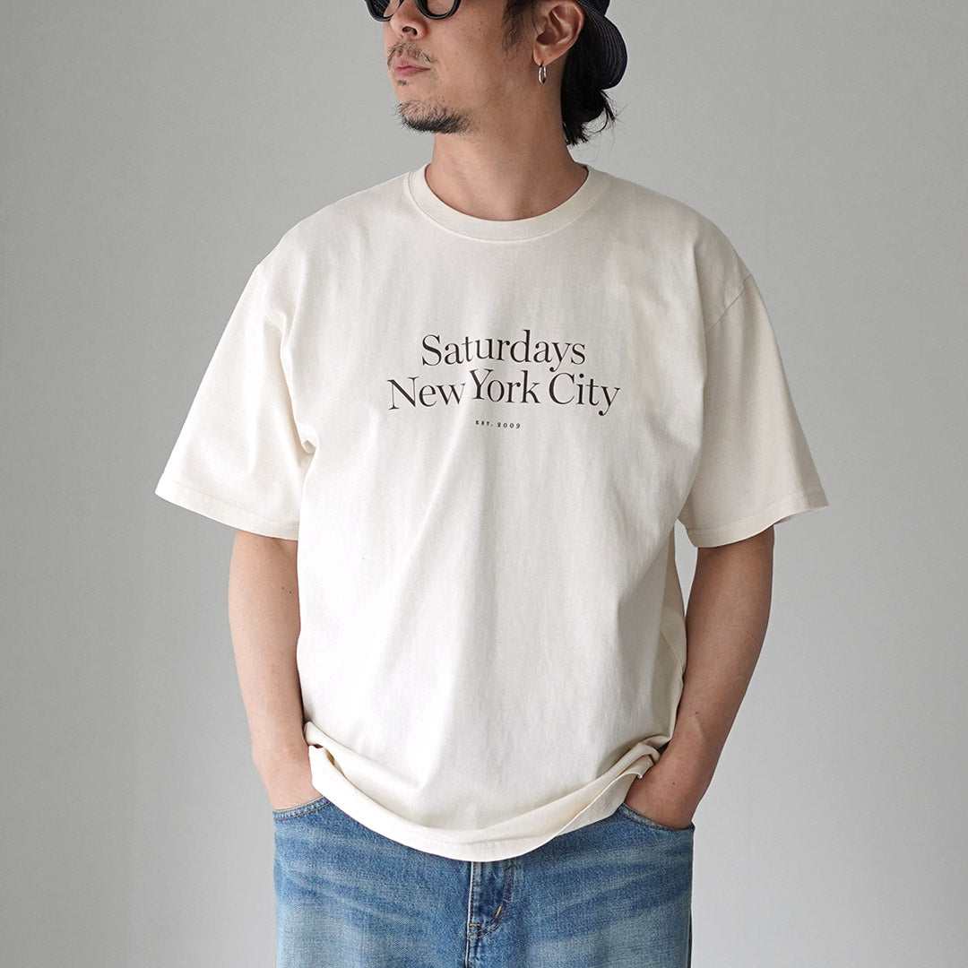 SATURDAYS NYC / Miller Standard Short Sleeve T-Shirt