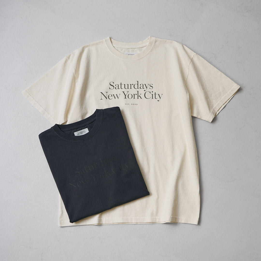 SATURDAYS NYC / Camiseta de manga corta Miller Standard