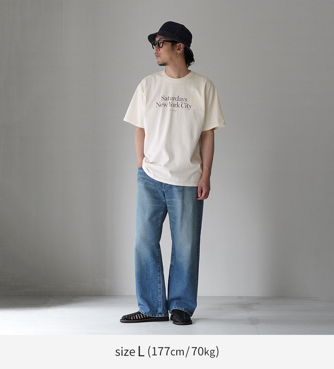 SATURDAYS NYC / Camiseta de manga corta Miller Standard