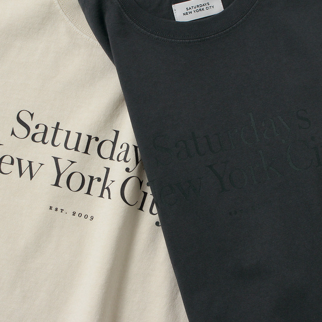 SATURDAYS NYC / Camiseta de manga corta Miller Standard