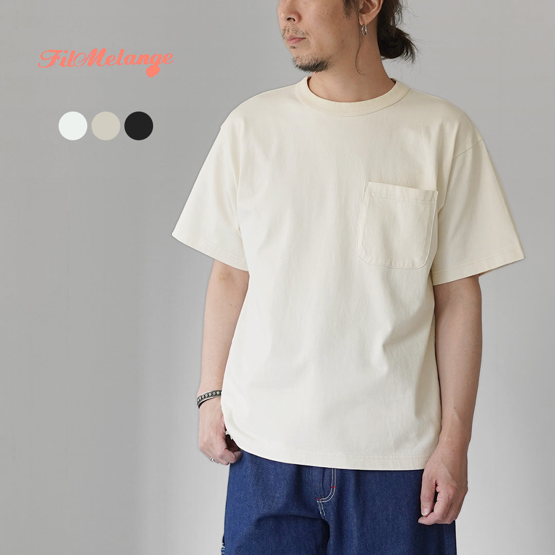 FILMELANGE / ALDEN Air Spinning Jersey Pocket T-Shirt