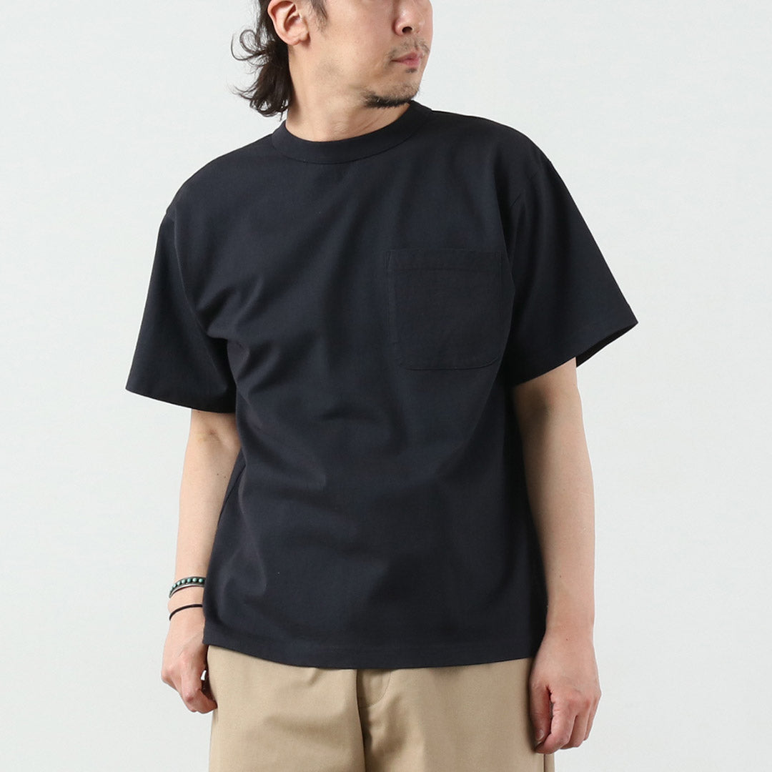 FILMELANGE / Camiseta Alden Airspun Jersey con bolsillo