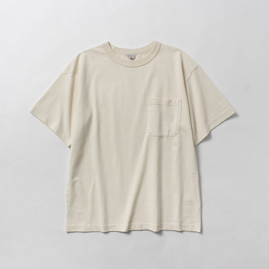 FILMELANGE / Camiseta Alden Airspun Jersey con bolsillo