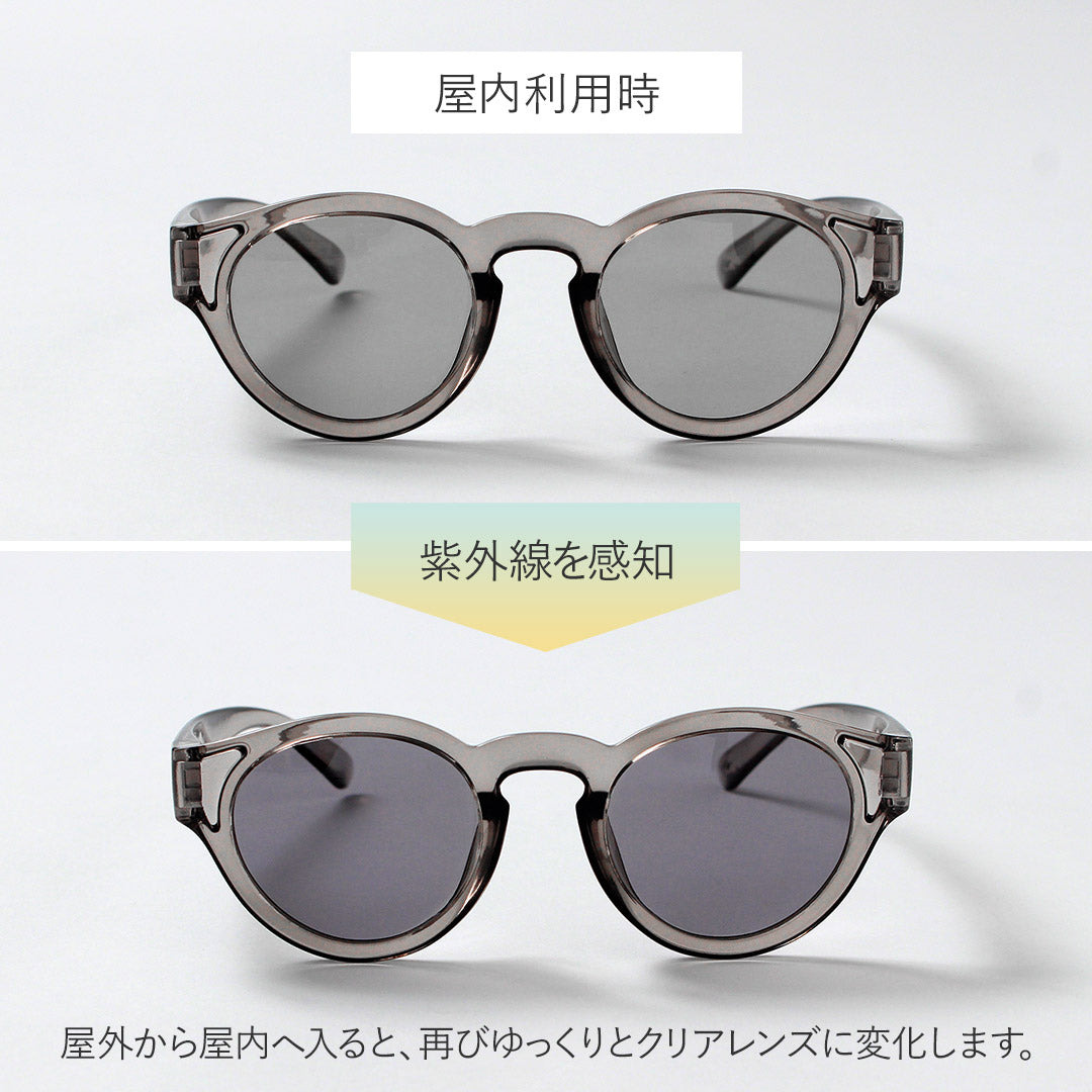 JUGAAD14 / Harbour Clear 太阳镜 法式波士顿框