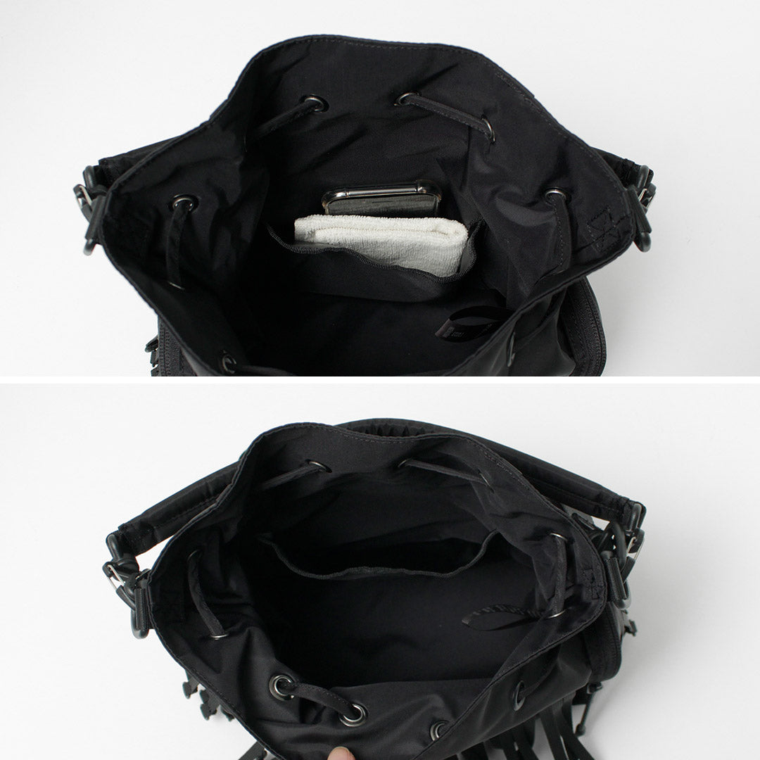 BAICYCLON BY BAGJACK / BCL-126 Tape Fringe Draw String Bag