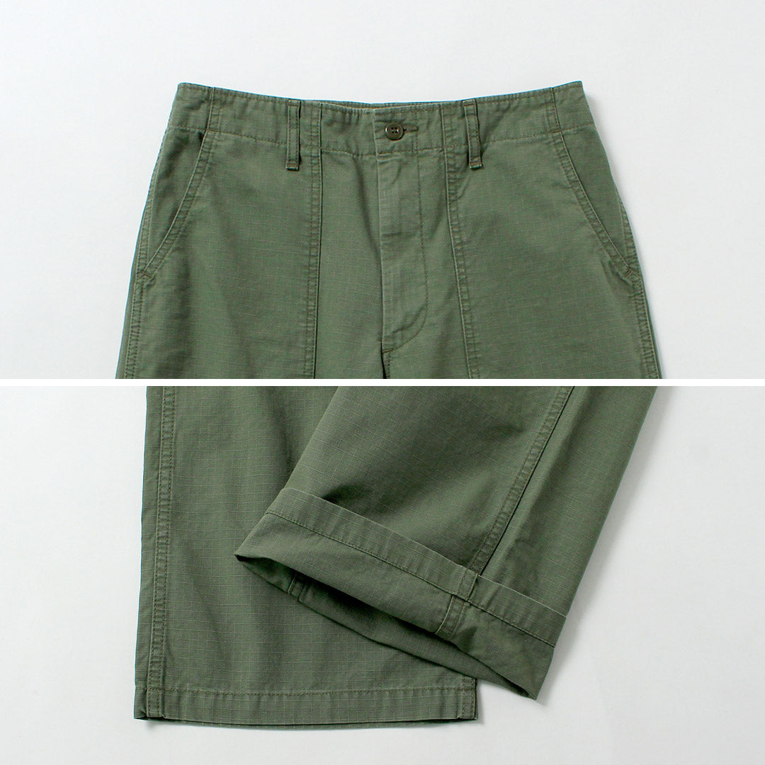 Blue refabric / Ripstop Summer Wide Baker Pants