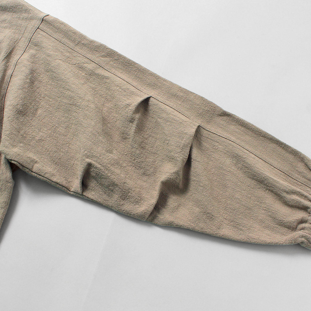 KEMA DESIGNS / Cotton Linen Uneven Beach Parka