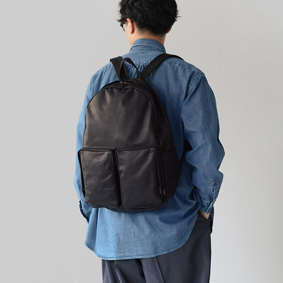 MR.OLIVE / Urban Daypack Imperma Leather A4 Backpack
