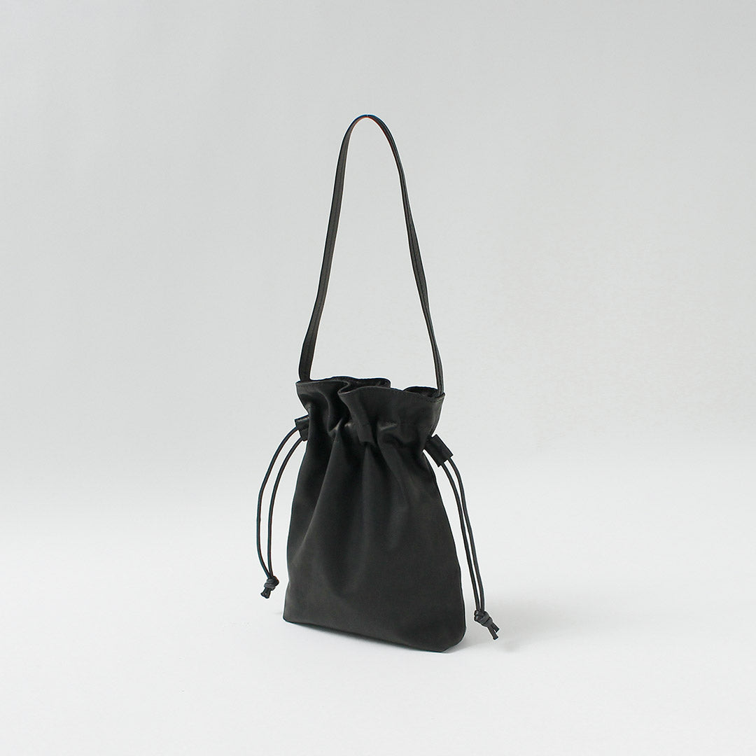 MR.OLIVE / IMPERMA-LEATHER 드로스트링 백