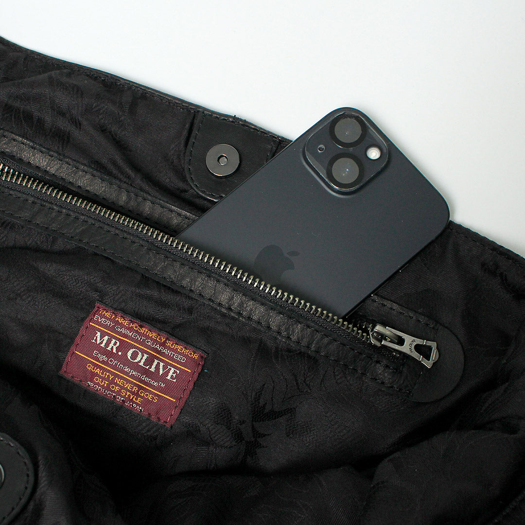 MR.OLIVE / IMPERMA-LEATHER 에코 토트백