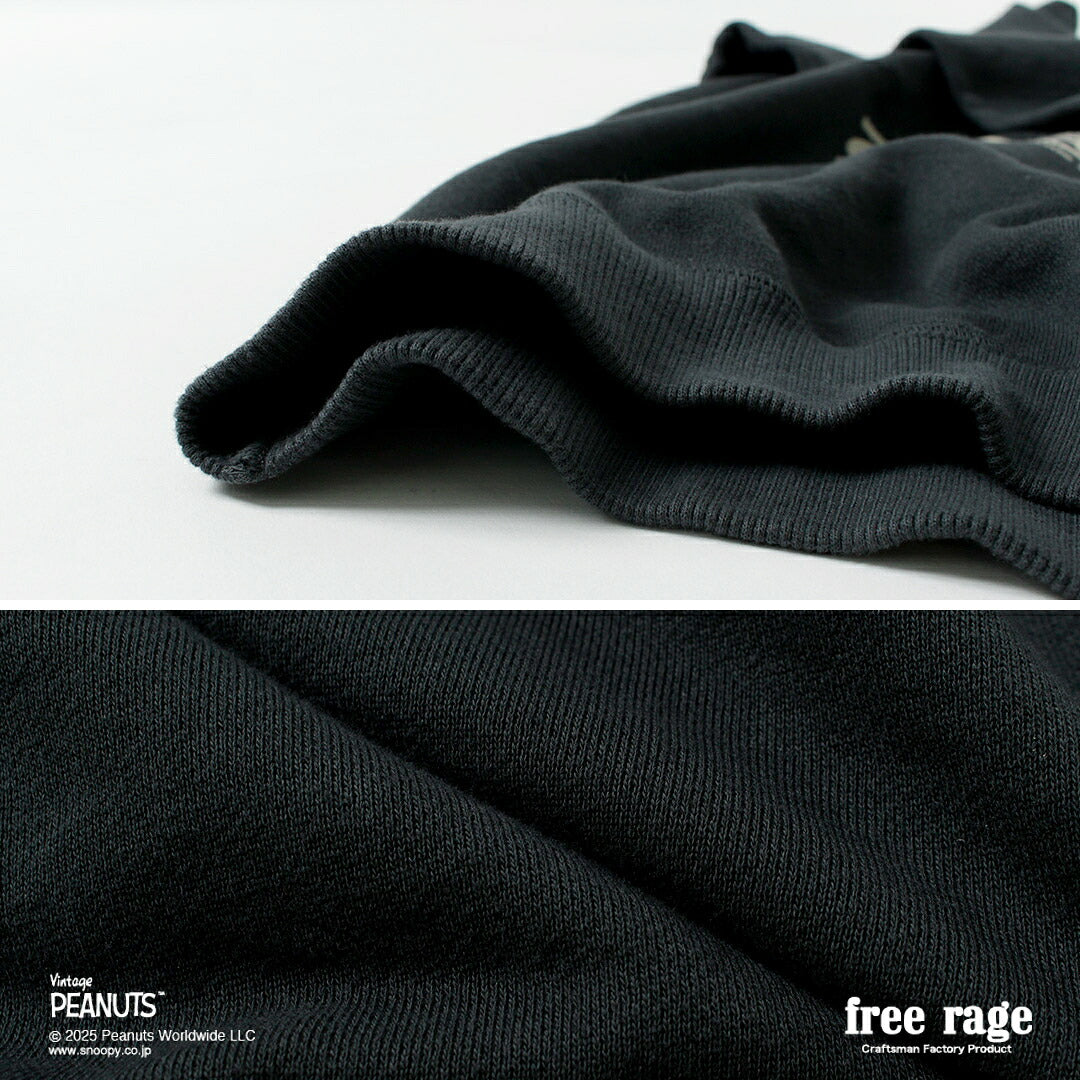 FREE RAGE / PEANUTS×free rage Sudadera raglán con estampado Red Baron