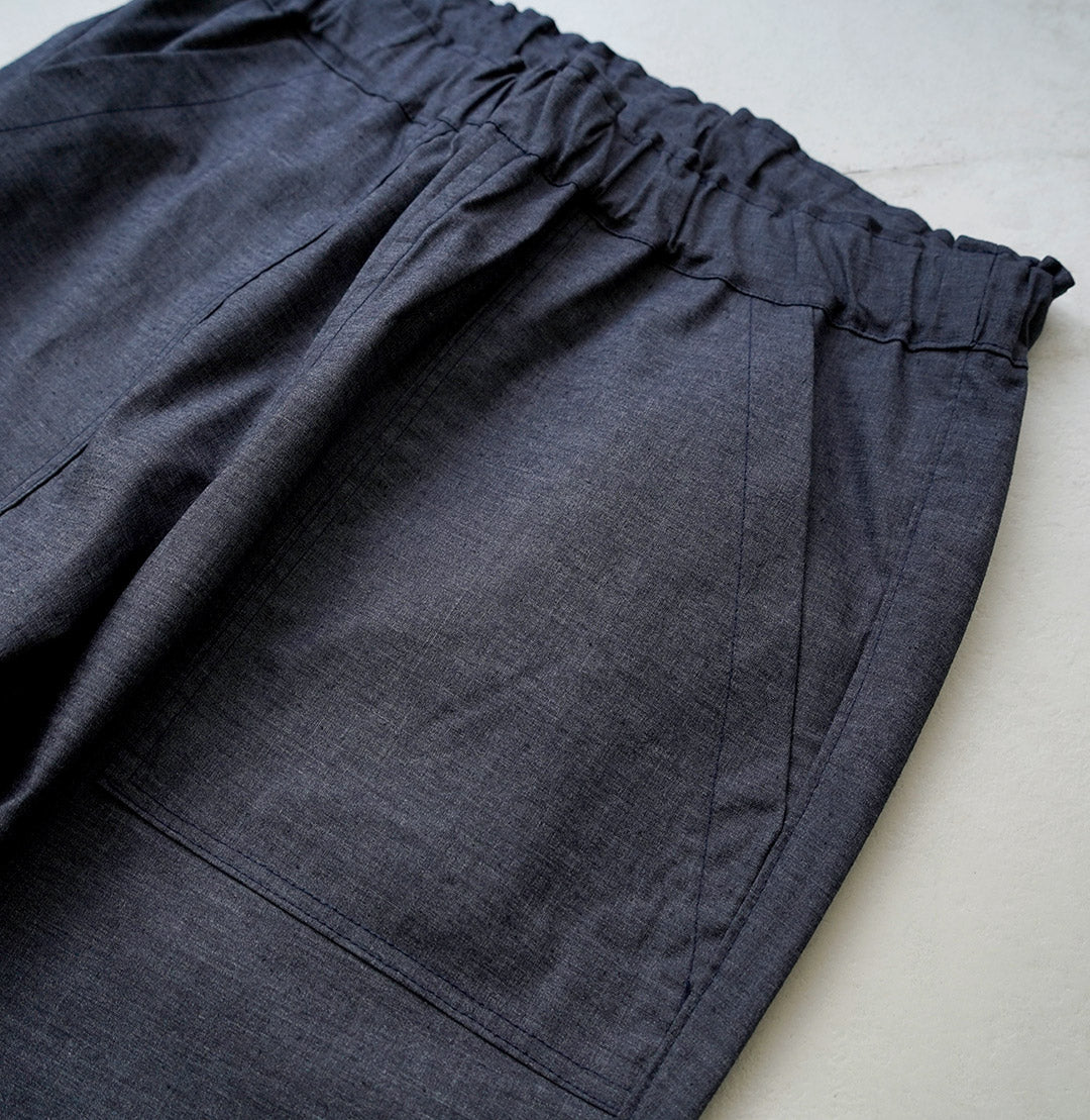RE MADE IN TOKYO JAPAN / Hemp Chambray Comfort Pants
