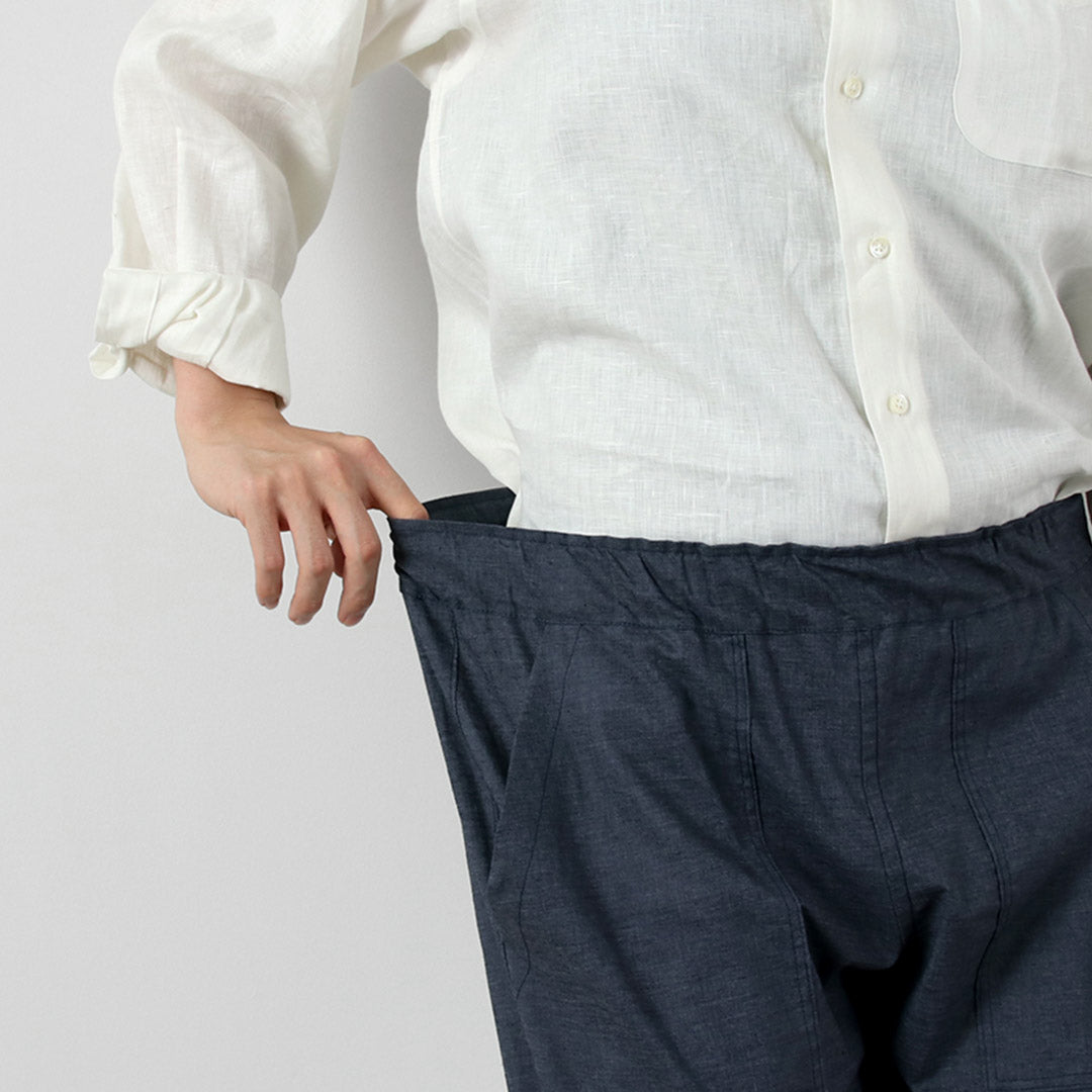 RE MADE IN TOKYO JAPAN / Hemp Chambray Comfort Pants