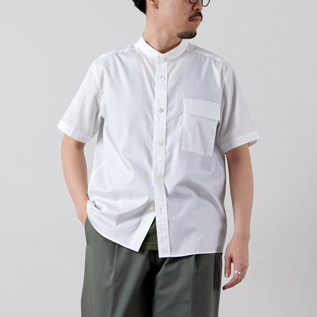 RE MADE IN TOKYO JAPAN / 200/2 Chambray Twill Short Sleeve CPO Shirt