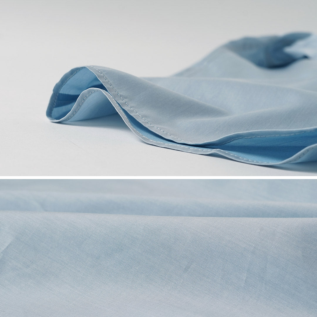RE MADE IN TOKYO JAPAN / 200/2 Chambray Twill Short Sleeve CPO Shirt