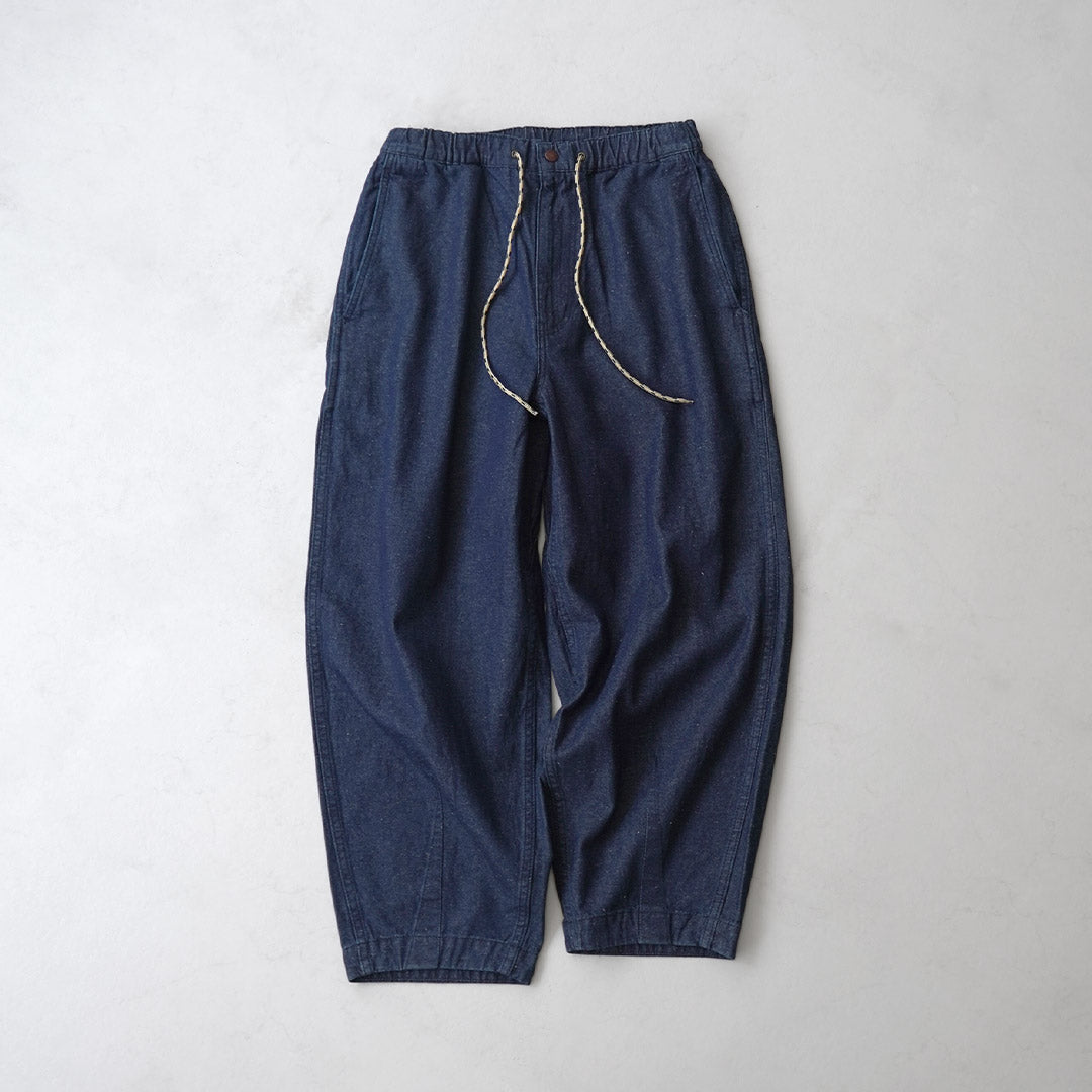 GOHEMP / Balloon Chill Pants 7.5oz 牛仔布