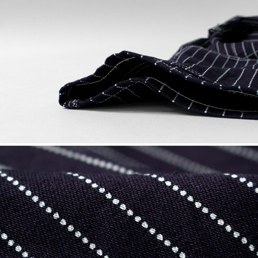 SUGAR CANE / 9oz. Wabash Stripe Work Coat