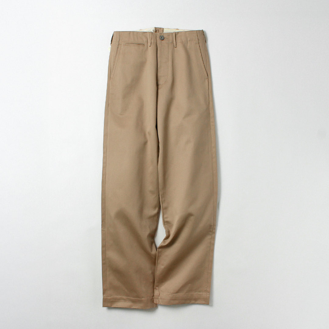 BUZZ RICKSONS / Early Military Chinos 1945 Model (Unwashed)