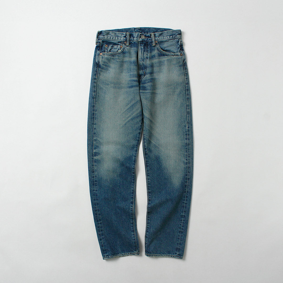COTTON RESEARCH CLUB / 14.75oz Selvedge Denim Used Wash Jeans