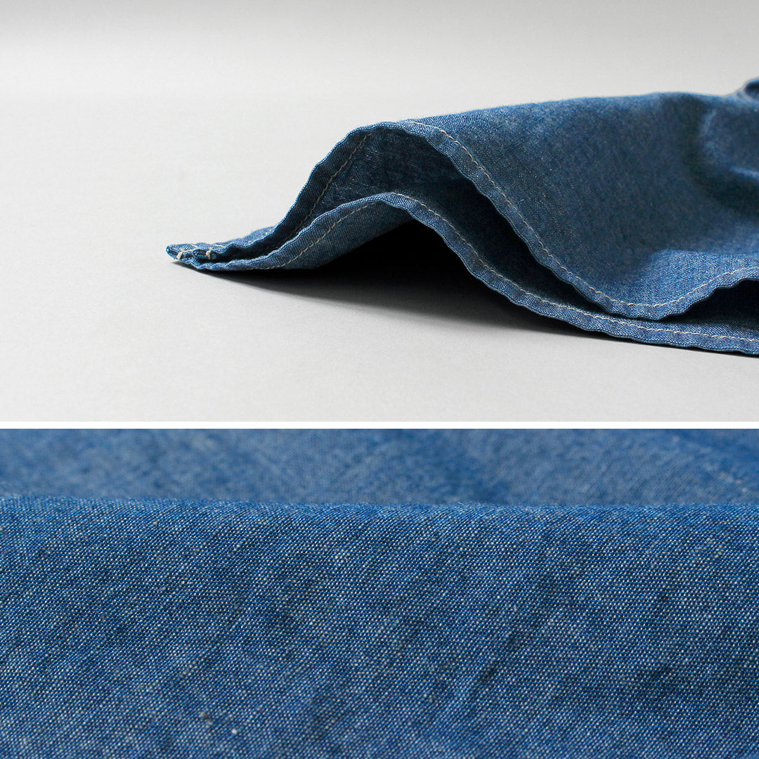 SEUVAS / Chambray Long Sleeve BD Shirt