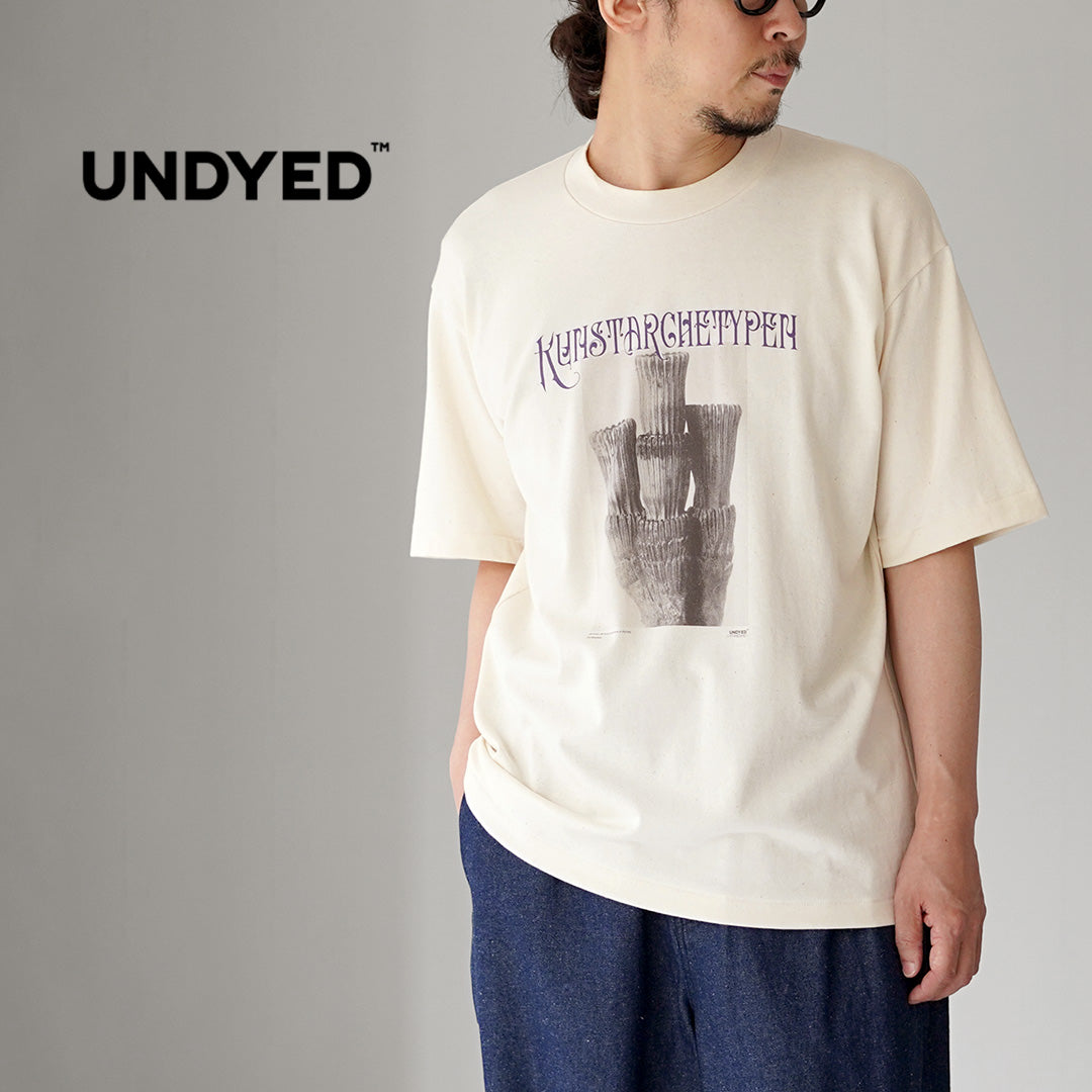 UNDYED / Karl Blossfeldt Print T-shirt