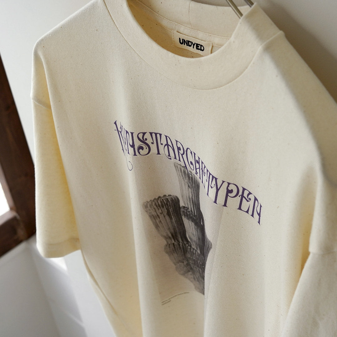 UNDYED / Karl Blossfeldt Print T-shirt