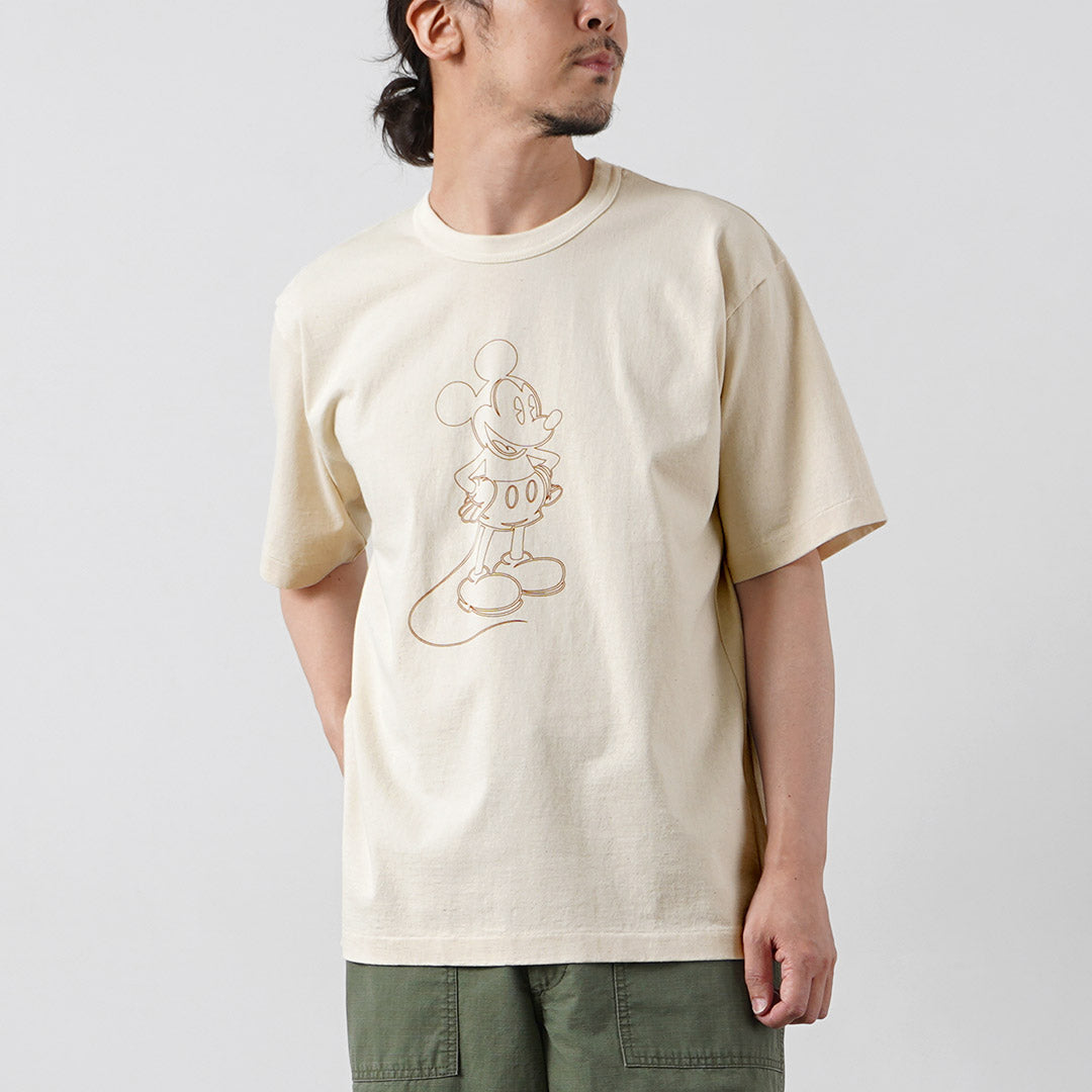 UNDYED / JACKSON MATISSE Colaboración Mickey Camiseta