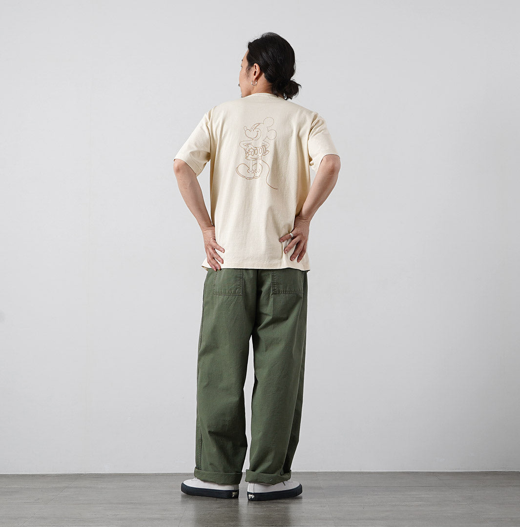 UNDYED / JACKSON MATISSE Collaboration Mickey Mouse T-Shirt