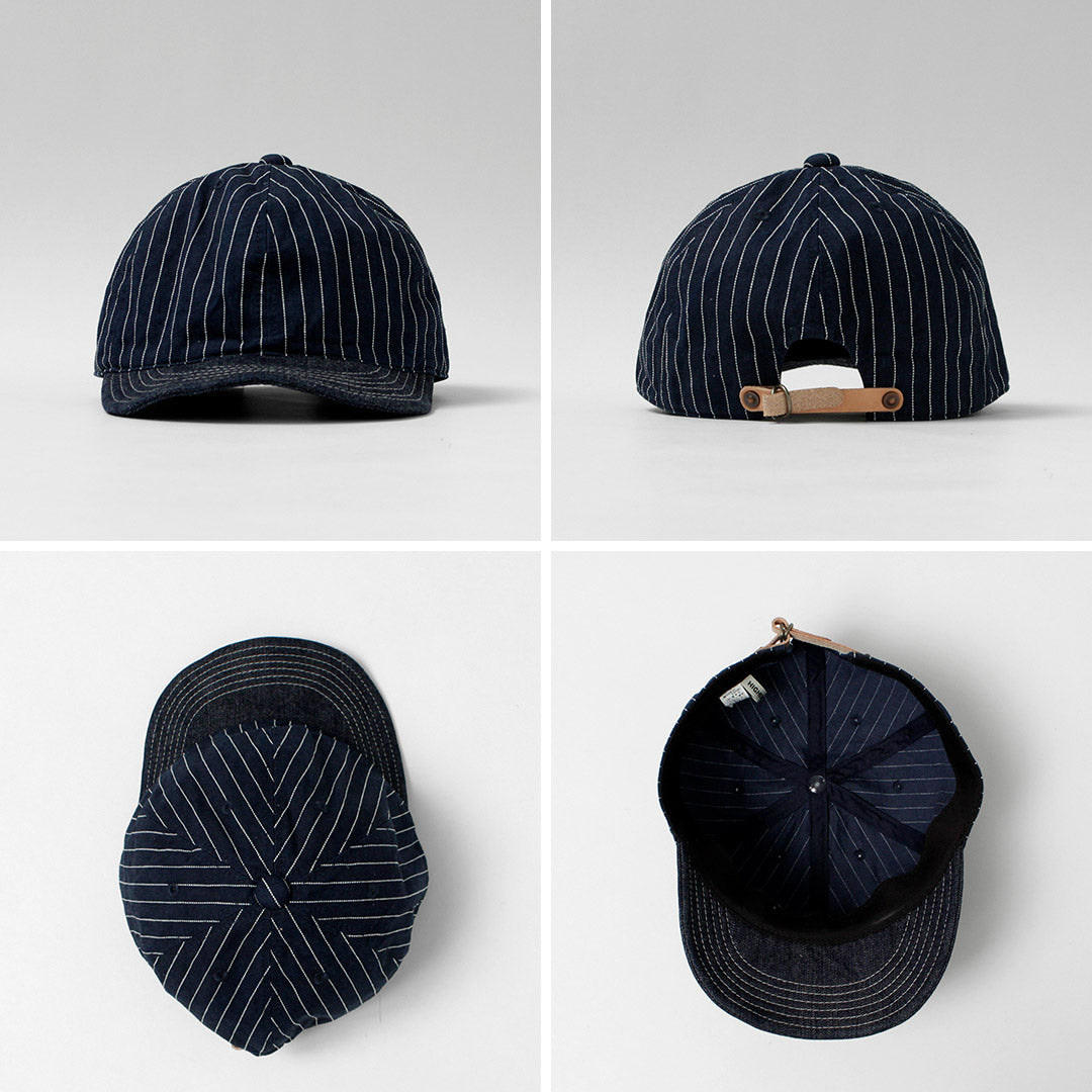 HIGHER / 9oz Hickory x Denim Cap