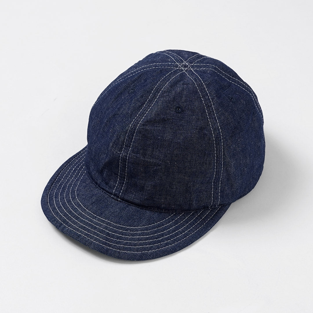 HIGHER / Cotton Linen Chambray Cap