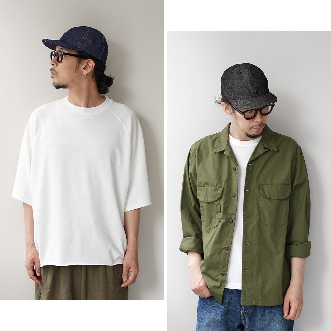 HIGHER / Cotton Linen Chambray Cap