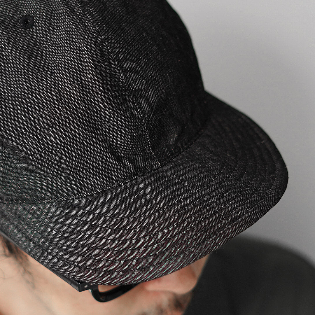 HIGHER / Cotton Linen Chambray Cap
