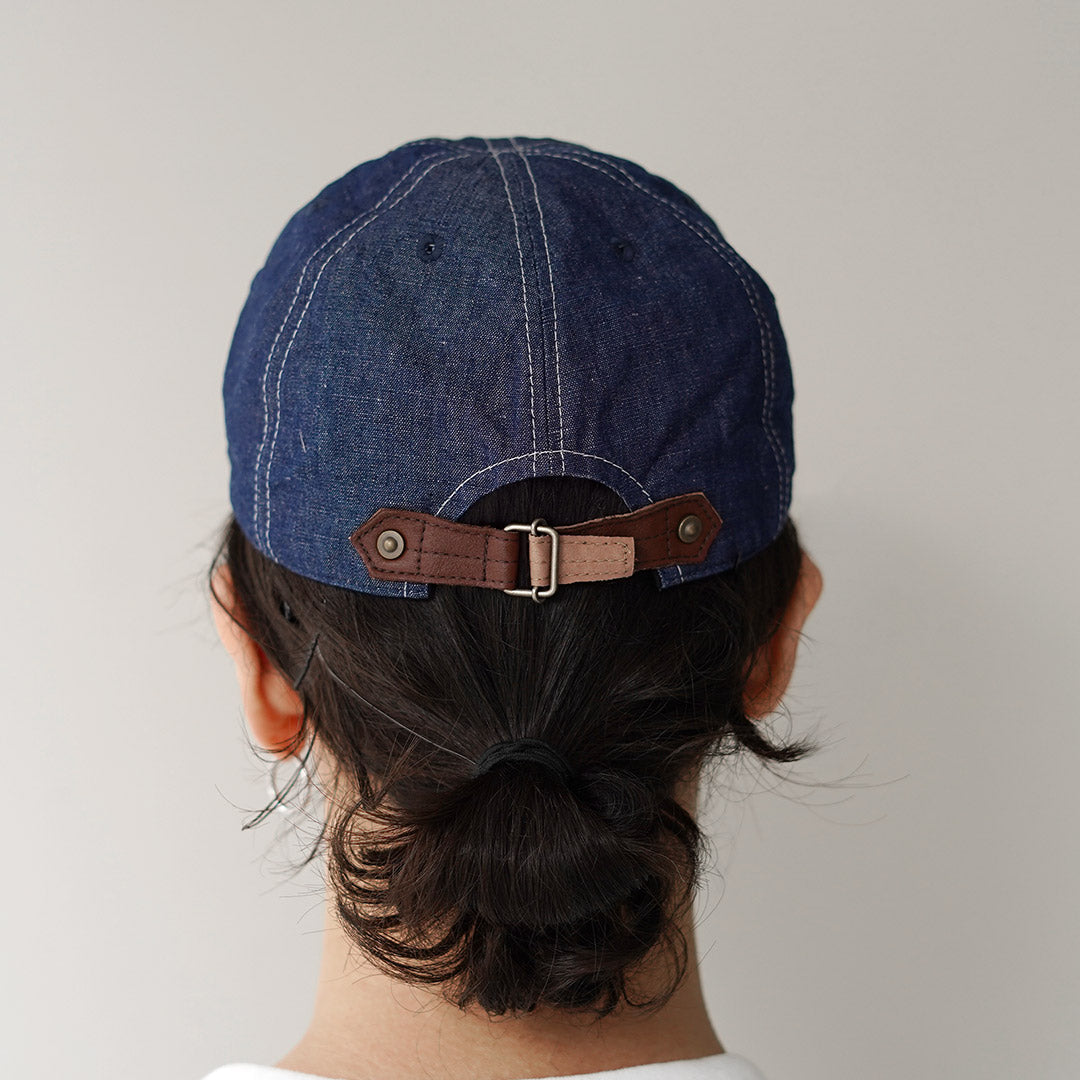 HIGHER / Cotton Linen Chambray Cap
