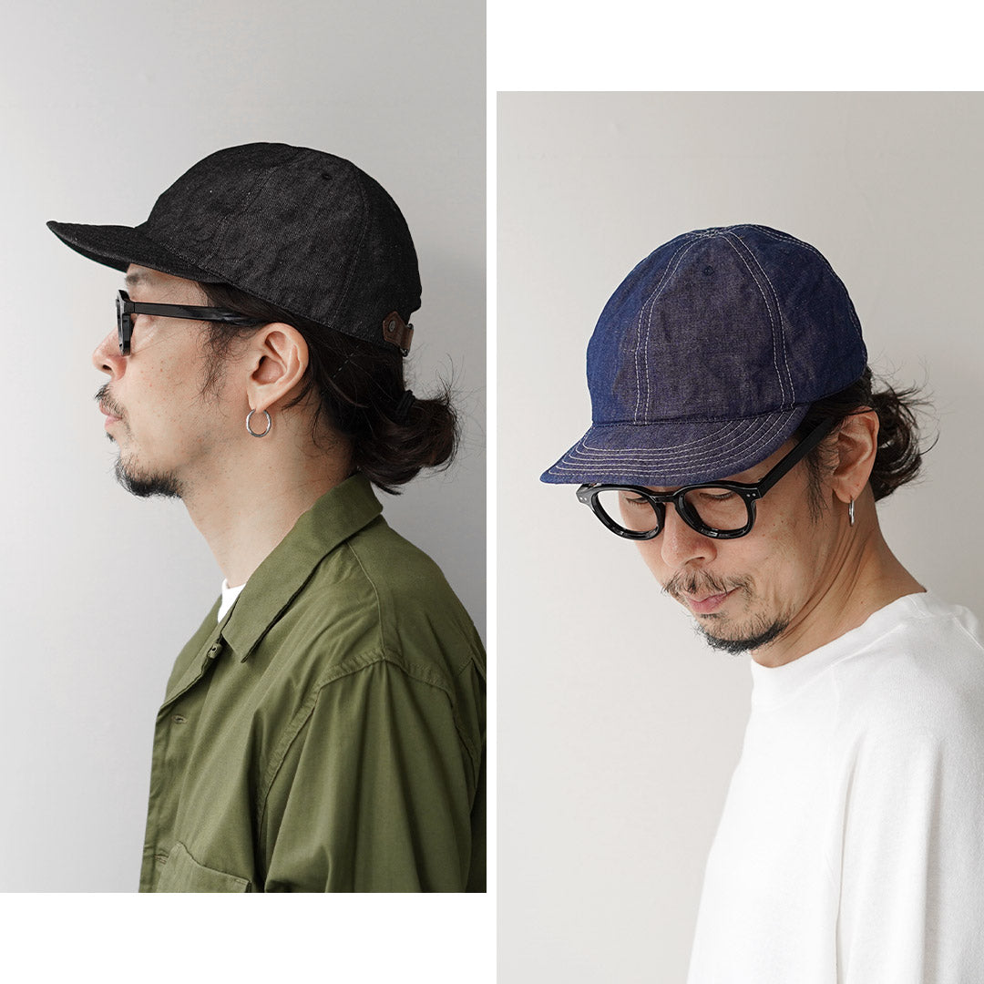 HIGHER / Cotton Linen Chambray Cap