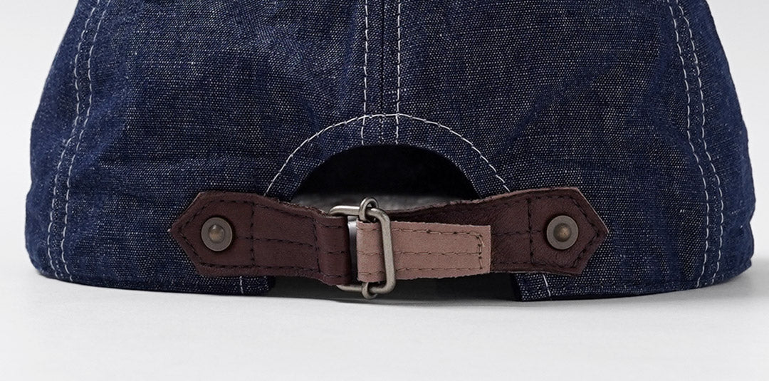 HIGHER / Cotton Linen Chambray Cap