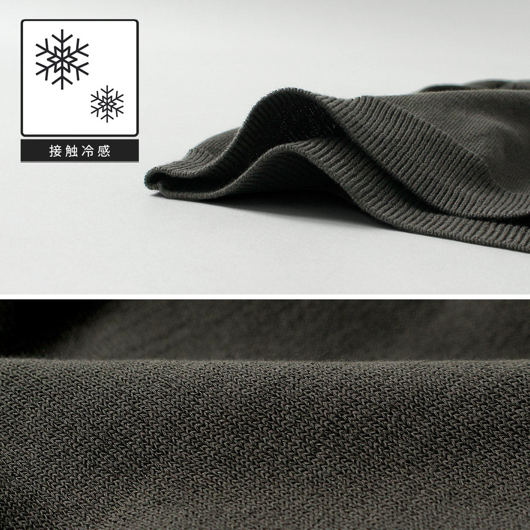 HARROWE HARROWE / 14G Camiseta de algodón con cuello ligeramente alto