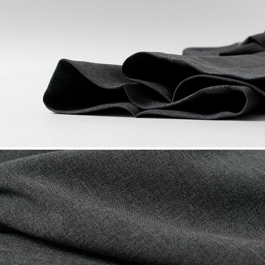 Blue refabric / Summer Officer Tapered Trousers