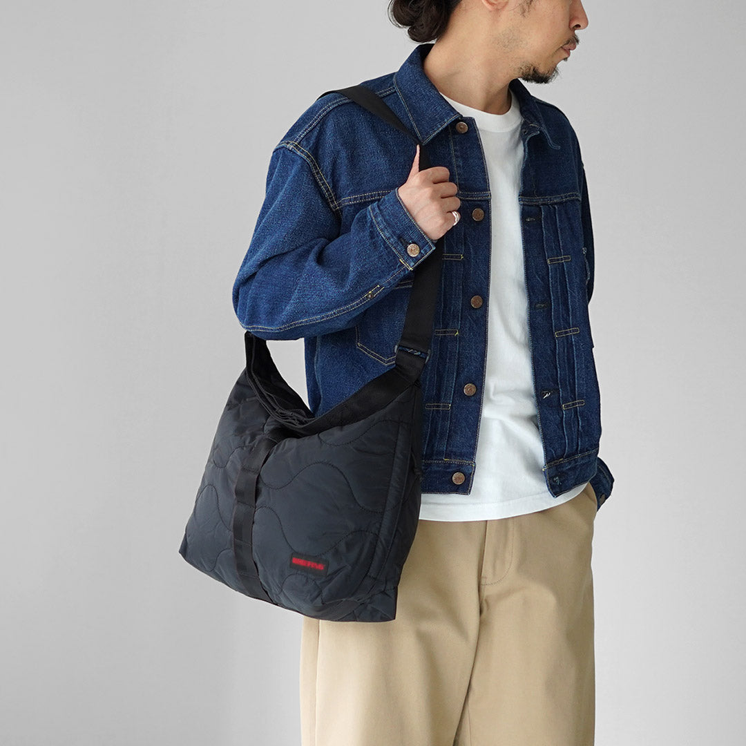 BRIEFING / Jersey acolchado M Bolso de hombro A4