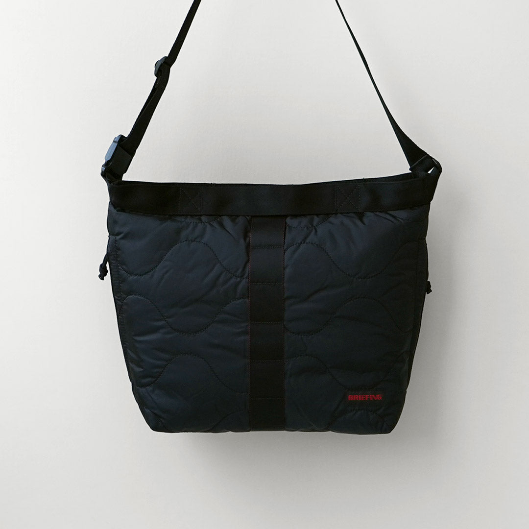 BRIEFING / Jersey acolchado M Bolso de hombro A4