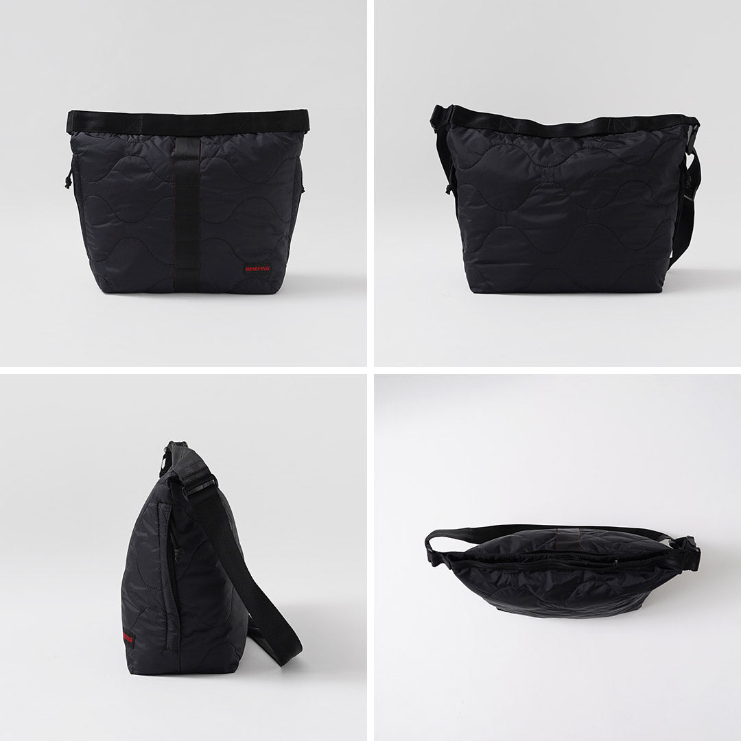 BRIEFING / Jersey acolchado M Bolso de hombro A4