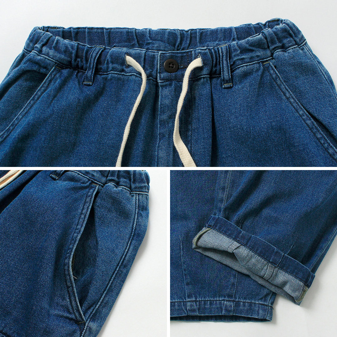GOHEMP / 9oz Cotton-Hemp Front Pocket Modified Cargo Pants GOHEMP × KEMA DESIGNS