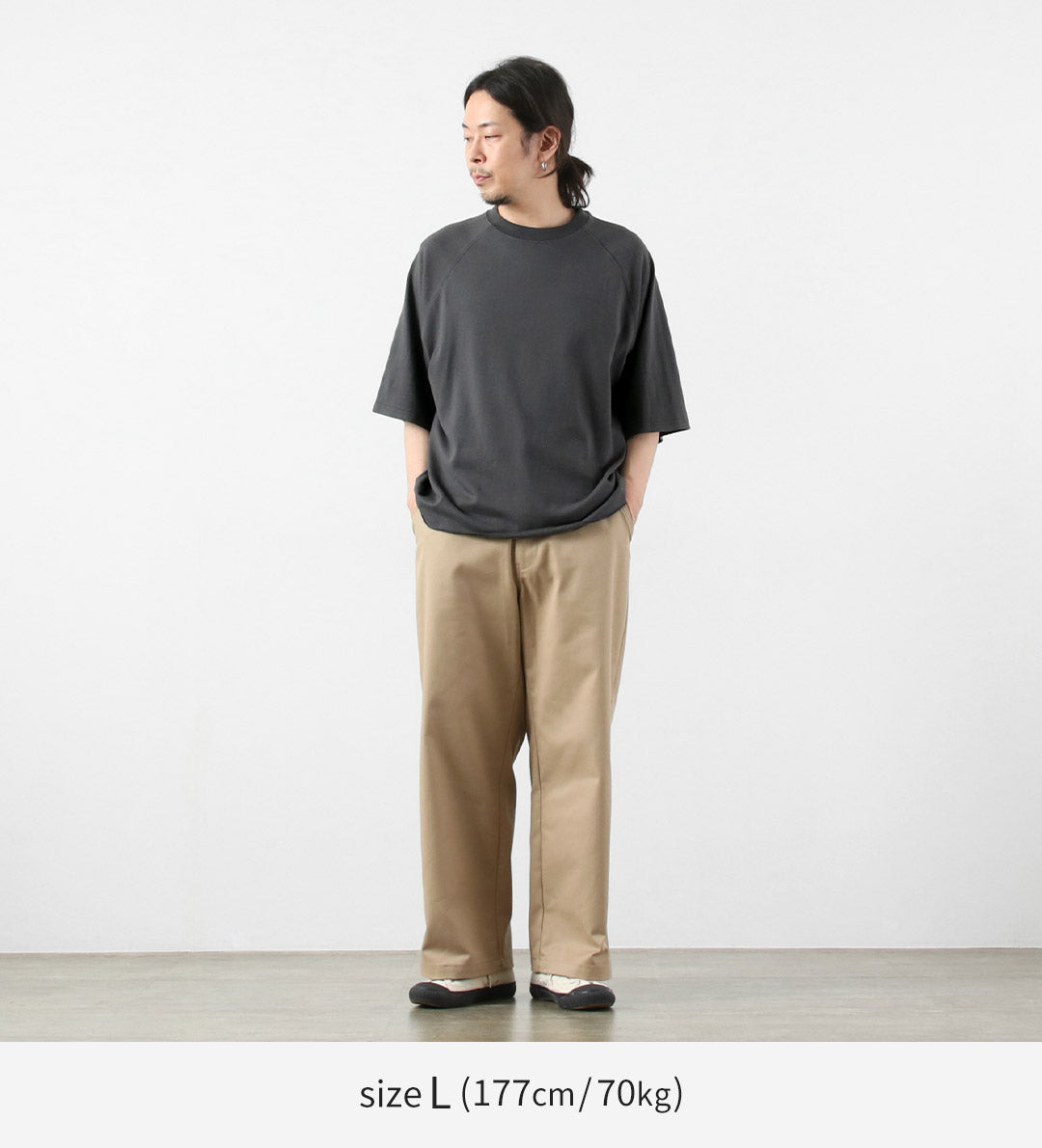 GOHEMP / 獨家 10oz 麻棉短袖圓形下擺 T 卹 GOHEMP × KEMA DESIGNS T 卹