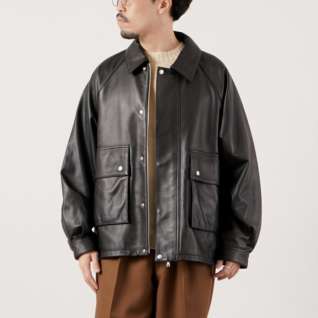 ROPA CLIMA TRADICIONAL / Chaqueta de campo de cuero Elton