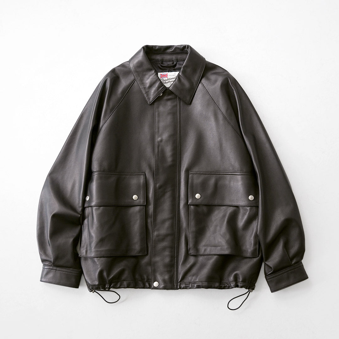 TRADITIONAL WEATHERWEAR / 엘튼 가죽 필드 재킷