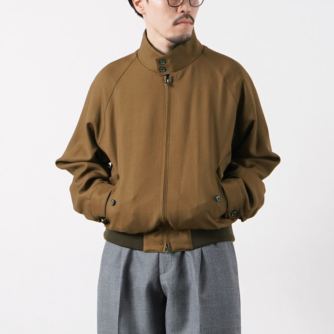 ROPA DE CLIMA TRADICIONAL / Cazadora Denbigh con vuelo en gabardina de lana